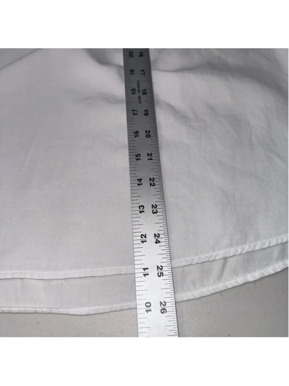 Cloth & Stone Anthropologie White Mockneck Keyhole Top Sleeveless Blouse Size L - Picture 5 of 8